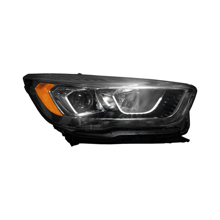 Ford Escape Passenger Side Headlight Assembly Halogen W/Signature Lamps W/O Bezel Composite - FO2503351