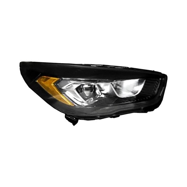 Ford Escape Passenger Side Headlight Assembly Halogen W/Signature Lamps W/ Bezel Composite - FO2503352