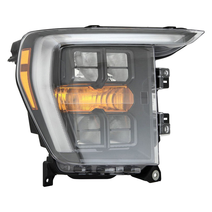 Ford F-150 Passenger Side Headlight Assembly Led W/O Adaptive Lighting W/O Appearance Pkg Composite - FO2503421