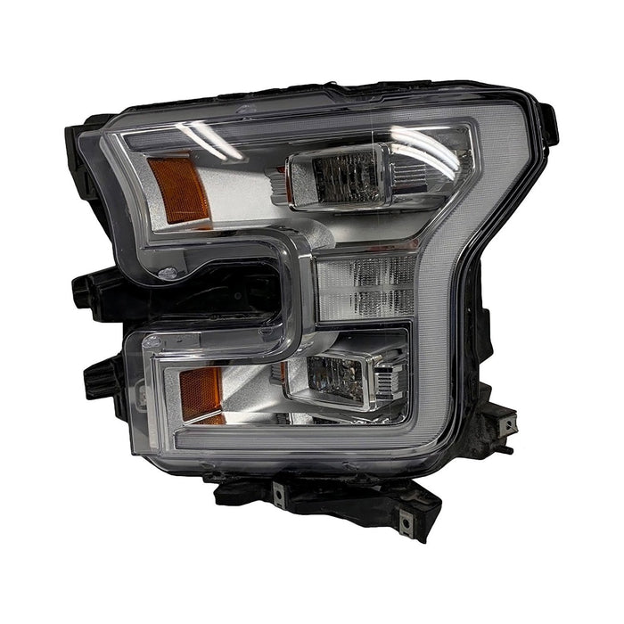 Ford F-150 Driver Side Headlight Lens Housing Led W/O Special Edition Pkg Crew Cab Pickup/Extended Cab Pickup - FO2518148