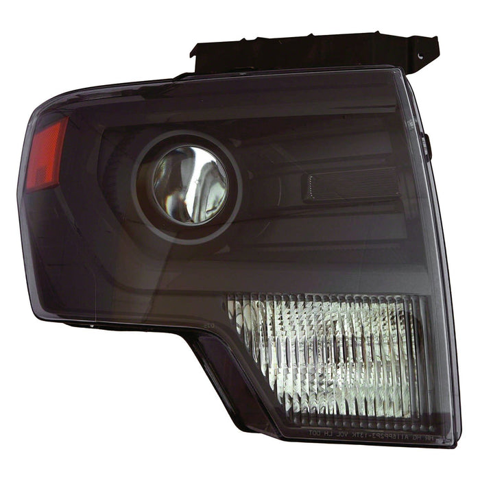 Ford F-150 Passenger Side Headlight Lens Housing Hid Trim - FO2519121