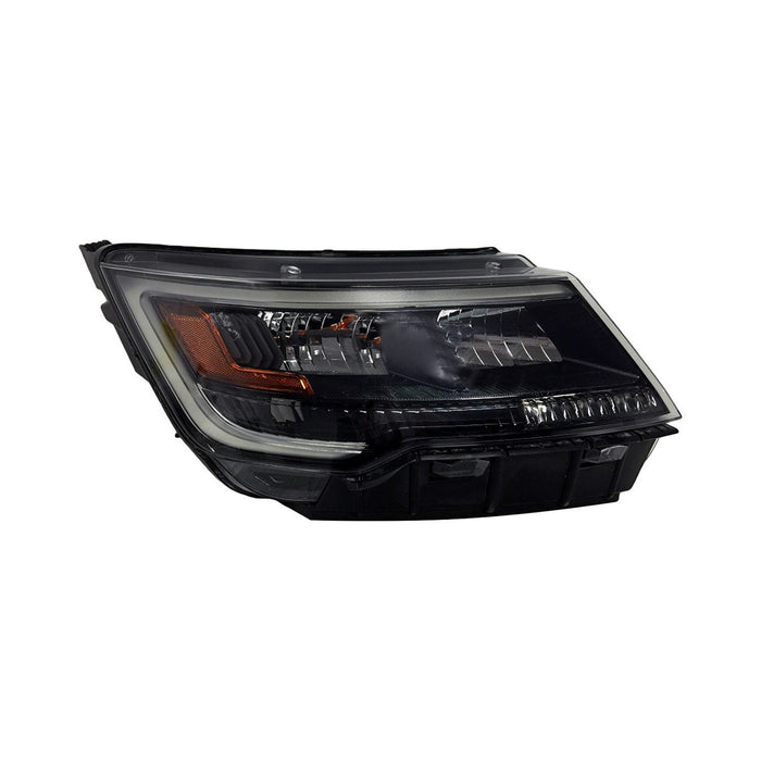Ford Police Interceptor Utility Passenger Side Headlight Lens Housing Hid Wig-Wag - FO2519144