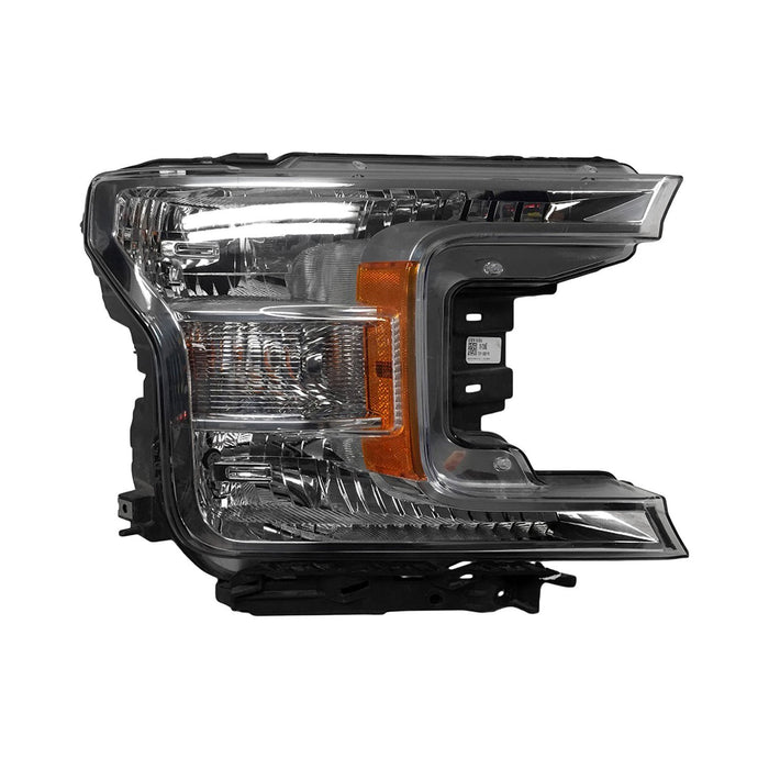 Ford F-150 Passenger Side Headlight Lens Housing Halogen W/Sport Appearance Pkg To 12-17-17 - FO2519146