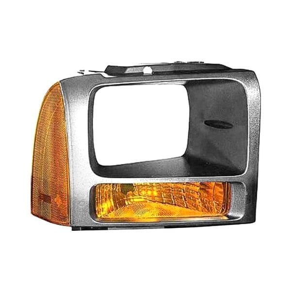 Ford F-250 Super Duty/F-350 Super Duty Passenger Side Parking Light Lens/Housing W/O Bulbs & Sockets Bezel - FO2527104