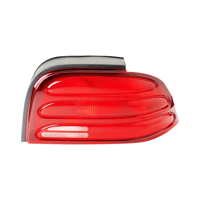 Ford Mustang Passenger Side Tail Light Assembly W/O Bulbs Or Harness White - FO2801157