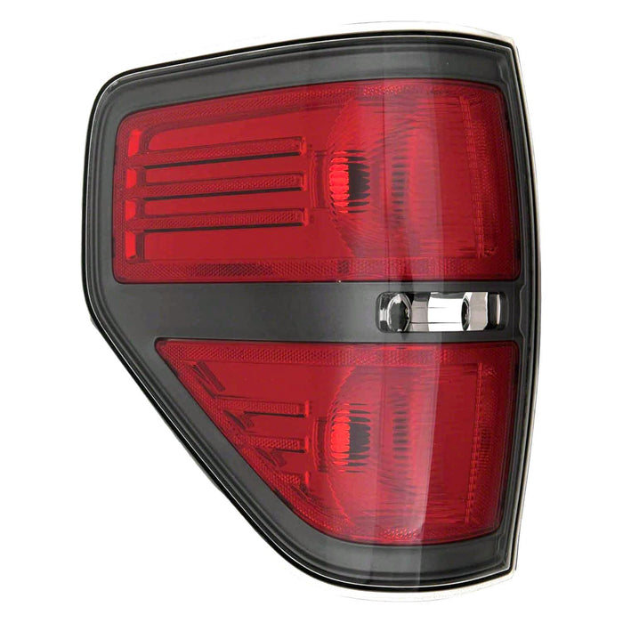 Ford F-150 FX2 Driver Side Tail Light Housing Gray Accent Includes Lens - FO2818150