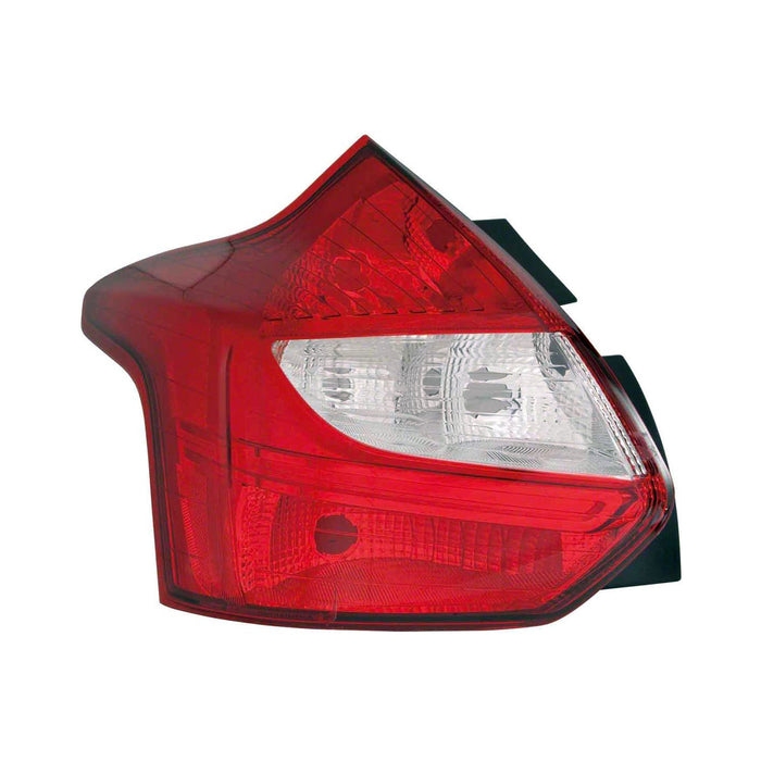 Ford Focus Driver Side Tail Light Housing Includes Lens Hatchback - FO2818152