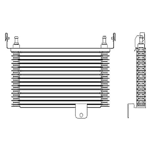 Ford E-150/E-150 Club Wagon/E-150 Econoline/E-150 Econoline Club Wagon/E-250/E-250 Econoline/E-350 Club Wagon/E-350 Econoline/E-350 Econoline Club Wagon/E-350 Super Duty Automatic Transmission Oil Cooler Assembly 5.4L V8 - FO4050106
