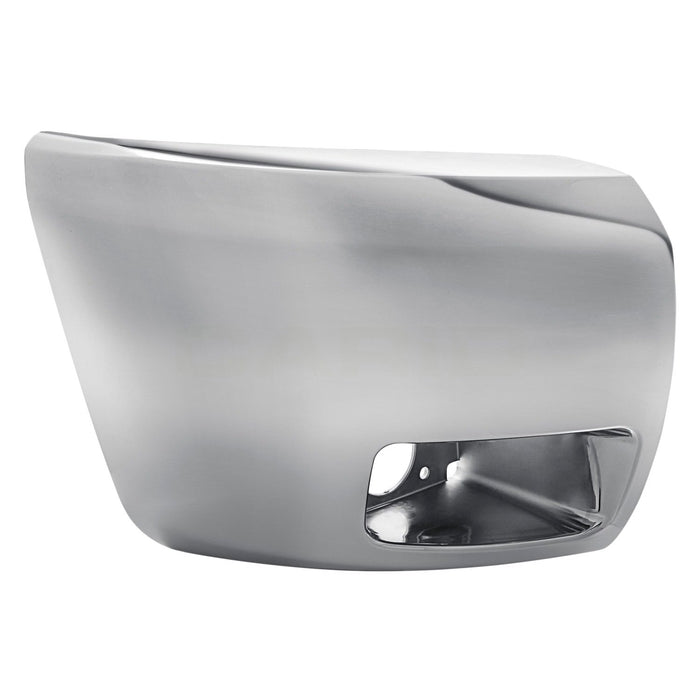 Chevrolet Silverado 1500 Front Passenger Side Outer Bumper Extension W/Fog Lamps Chrome - GM1005156