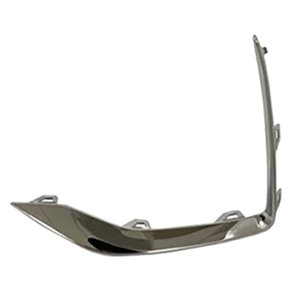 Buick Encore GX Front Driver Side Bumper Molding W/O Sport Touring Pkg Fog Lamp Opening Trim Chrome - GM1046137
