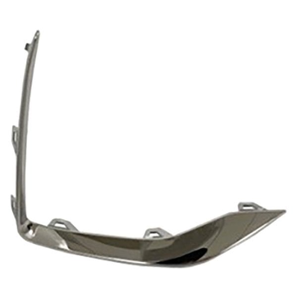 Buick Encore GX Front Passenger Side Bumper Molding W/O Sport Touring Pkg Fog Lamp Opening Trim Chrome - GM1047137
