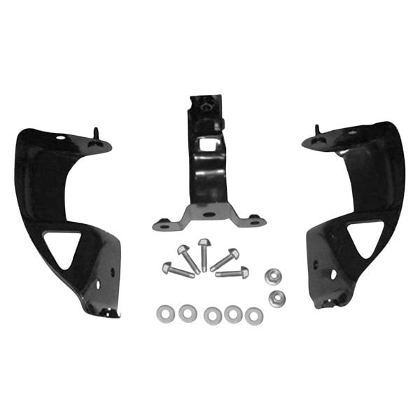 Chevrolet Silverado 1500 Front Bumper Bracket Set Includes Center & Outer Bumper Braces 3-Piece Set - GM1061102