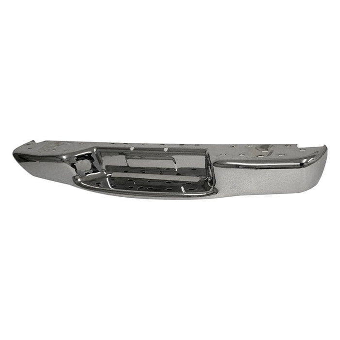 Chevrolet S10/GMC Sonoma Rear Bumper Assembly Includes Pads/Brackets/Hardware/Lic. Lamp Bright W/Lt Gray Pads - GM1101104