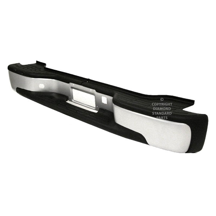 Chevrolet Suburban 1500/2500/Tahoe/GMC Yukon/Yukon XL 1500 SL/SLE/SLT Rear Bumper Assembly Includes Pads/Brackets/Hardware/Lic. Lamp - GM1101115