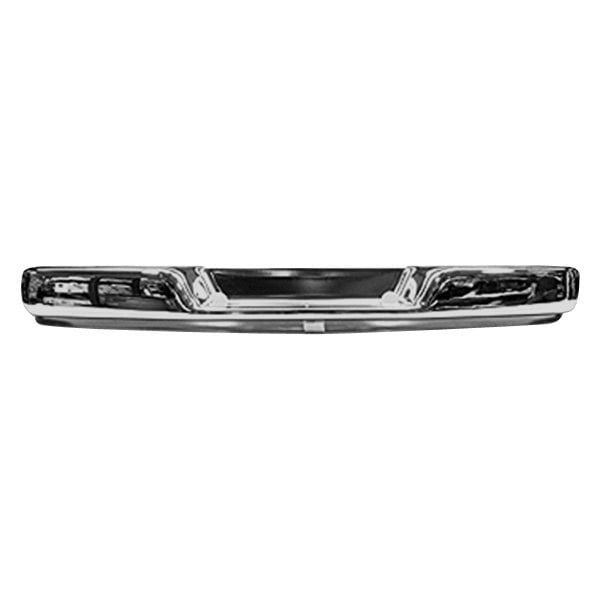 Chevrolet Express 1500/2500/3500 Base/LS/GMC Savana 1500/Savana 2500/Savana 3500 Rear Bumper Face Bar Late Design Bright - GM1102397