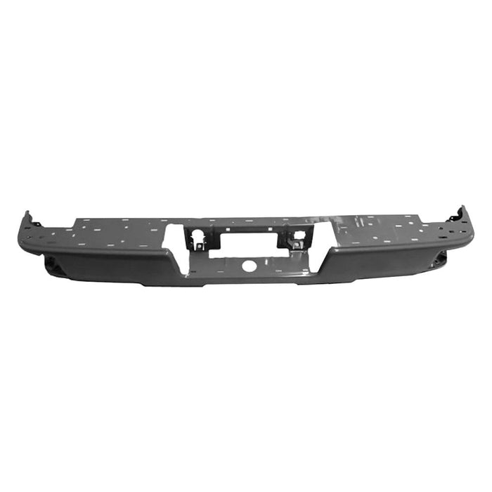 Chevrolet Silverado 1500/1500 LD/GMC Sierra 1500/Sierra 1500 Limited Rear Bumper Face Bar W/Z71 Pkg W/Corner Step W/O Parking Aid Sensors - GM1102566