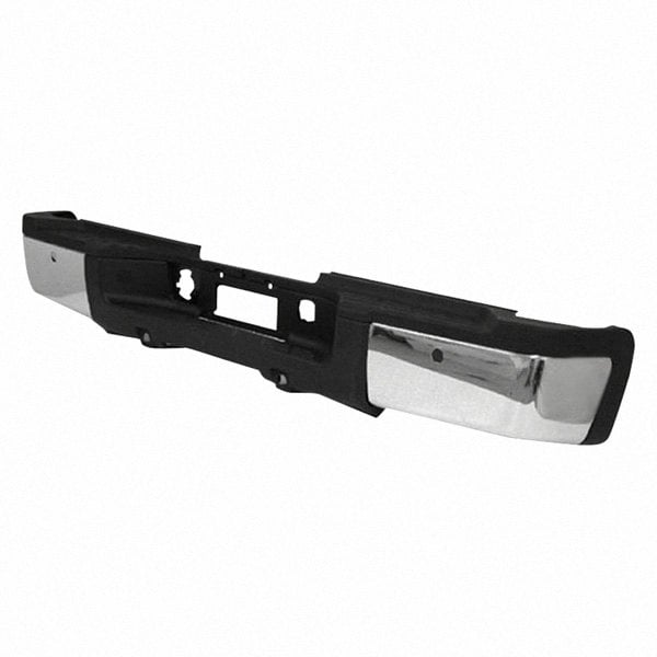 Chevrolet Silverado 3500/GMC Sierra 3500 Rear Bumper Assembly Dual Rear Wheels W/Rear Object Sensor W/O Snsr Comp Chrome - GM1103154