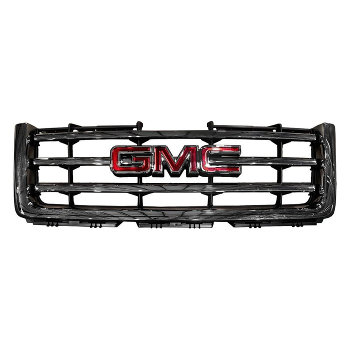 GMC Sierra 1500 Hybrid/SLT Grille Chrome Assembly - GM1200698