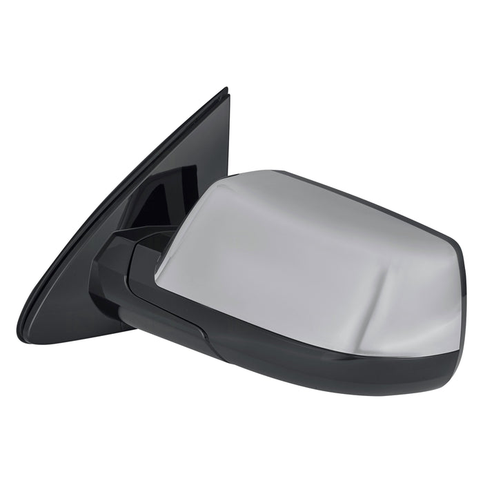 Chevrolet Suburban/Tahoe/GMC Yukon/Yukon XL Driver Side Door Mirror Man-Folding W/Cover W/Spotter Mirror Chrome - GM1320506