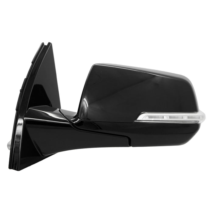 Chevrolet Traverse LT Driver Side Door Mirror W/Signal Lamp W/O Lane Change Assist W/Cover - GM1320600