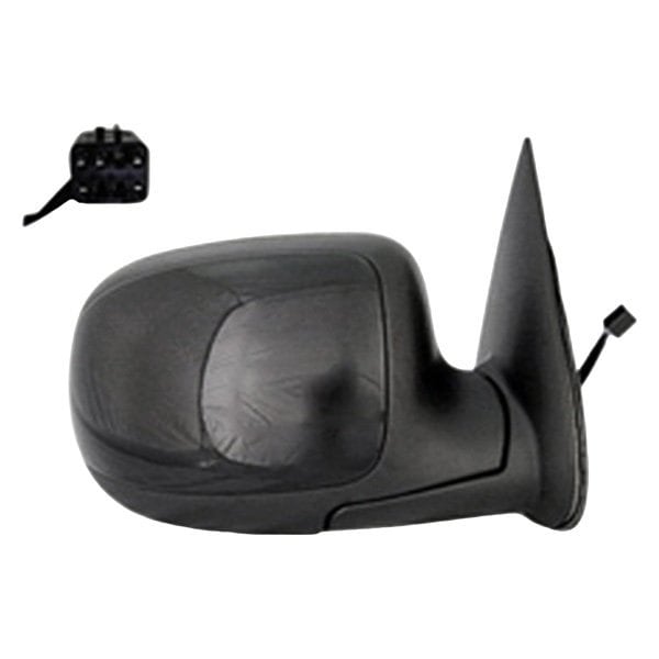 Chevrolet Silverado 1500/GMC Sierra 1500 Passenger Side Door Mirror Standard Style Power Remote Non-Heated Matte Base Gloss Cap Assembly - GM1321231