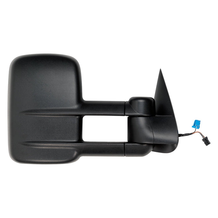 Chevrolet Silverado 1500/2500/3500/GMC Sierra 1500/Sierra 2500/Sierra 3500 Passenger Side Door Mirror Power Heated Telescopic Type Manual Folding W/O Signal Lamp Assembly - GM1321410