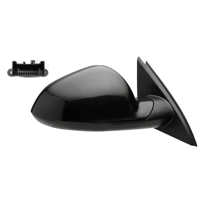 Buick Regal Passenger Side Door Mirror Power Heated W/O Signal Indicator Assembly - GM1321434