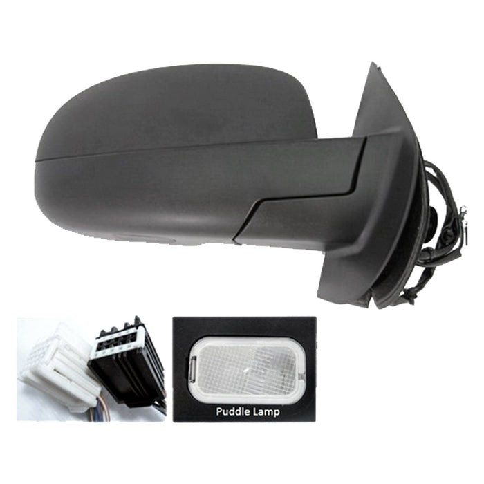 Chevrolet Suburban 1500/2500/Tahoe Passenger Side Door Mirror W/Courtesy Lamp W/O Off Road Pkg W/Arrow Signal Indicator Assembly - GM1321435