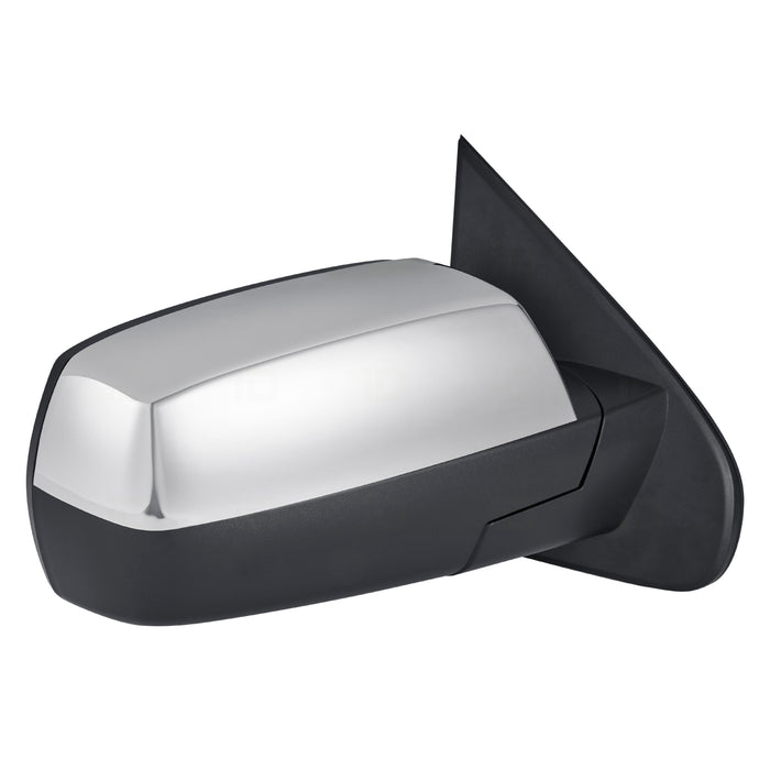 Chevrolet Silverado 1500/1500 LD/2500/3500/GMC Sierra 1500/Sierra 1500 Limited/Sierra 2500/Sierra 3500 Passenger Side Door Mirror Standard Type Power Heated W/Chrome & Covers Assembly - GM1321504