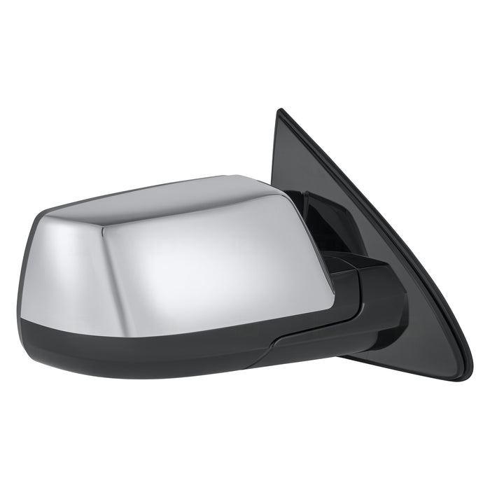 Chevrolet Suburban/Tahoe/GMC Yukon/Yukon XL Passenger Side Door Mirror Pwr-Folding W/Blis W/ & Chrome Covers Assembly - GM1321508