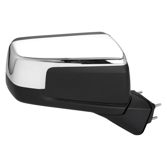 Chevrolet Silverado 1500/1500 LTD Passenger Side Door Mirror Std Pwr Folding W/O Bsd W/O Auto Dimming W/O Lamp W/Cover Chrome Assembly - GM1321585