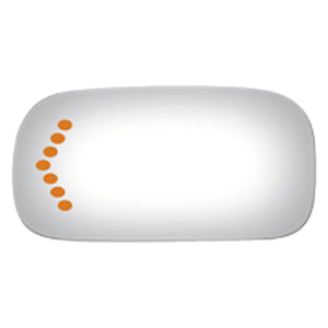 Driver Side Door Mirror Glass image