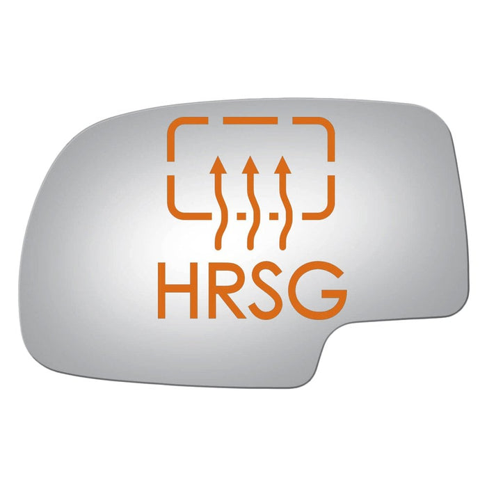 Cadillac Escalade/Chevrolet Avalanche 1500/2500 Silverado 1500/1500 Classic Suburban 1500/2500/ Chevrolet Tahoe/ GMC Sierra 1500/1500 Classic/ GMC Yukon Driver Side Mirror Glass - GM1323340