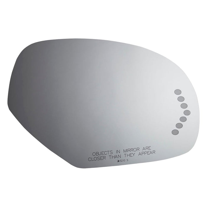 Cadillac Escalade/Chevrolet Avalanche/Silverado/Suburban/Tahoe/GMC Sierra/Yukon/Yukon XL 1500/Yukon XL 2500 Passenger Side Door Mirror Glass 10 1/16 6 3/16 X 9 3/4 Drop Fit Convex Performance - GM1323H43