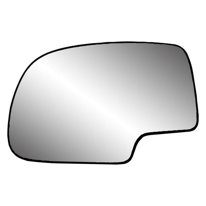 Chevrolet Silverado 1500/GMC Sierra 1500 Driver Side Door Mirror Glass Standard Non-Heated Rpo-D48 W/Backing Plate - GM1324105