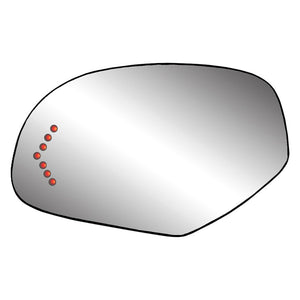 Driver Side Door Mirror Glass image