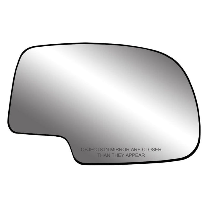 Chevrolet Silverado 1500/GMC Sierra 1500 Passenger Side Door Mirror Glass Standard Non-Heated Rpo-D48 W/Backing Plate - GM1325105