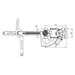 Front Passenger Side Window Regulator image