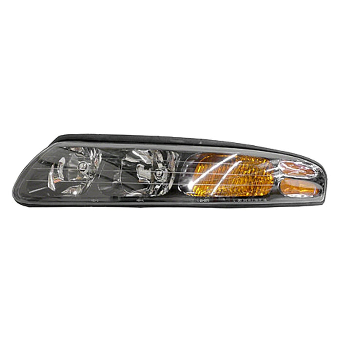 Pontiac Bonneville SE/SLE Driver Side Headlight Assembly Includes Park/Signal/Marker Lamps Composite - GM2502215