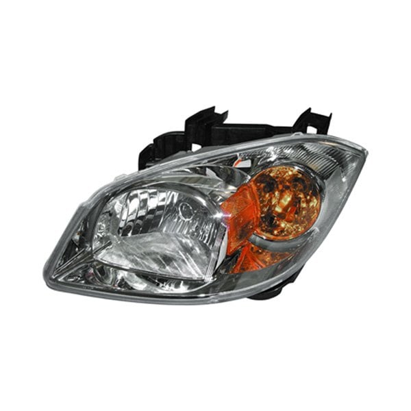 Chevrolet Cobalt Base/LS/LT/LTZ Driver Side Headlight Assembly Clear W/Bracket Composite - GM2502281