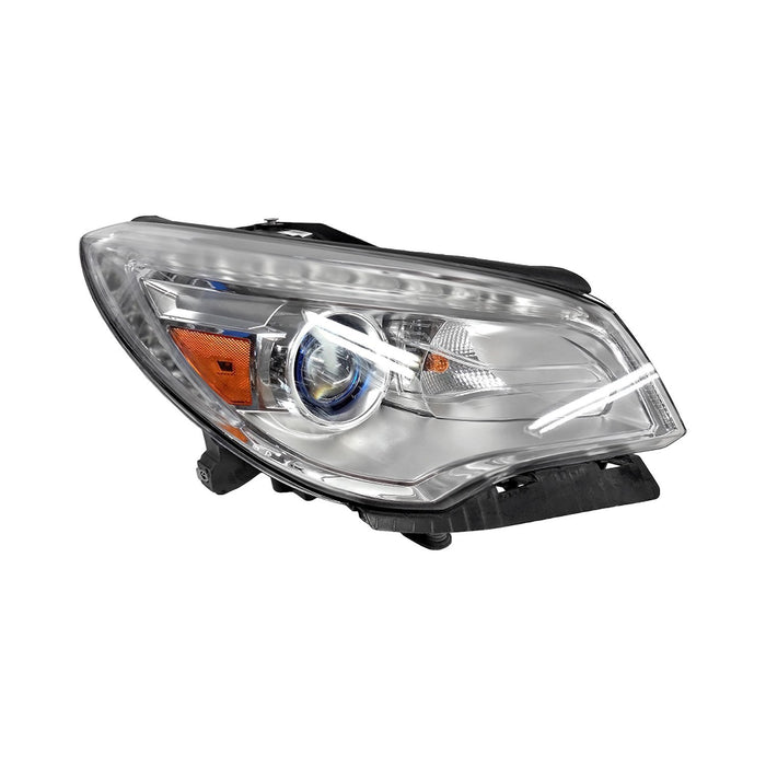 Buick Enclave Passenger Side Headlight Assembly Halogen W/O Auto Adjust H/Lamps Composite - GM2503382