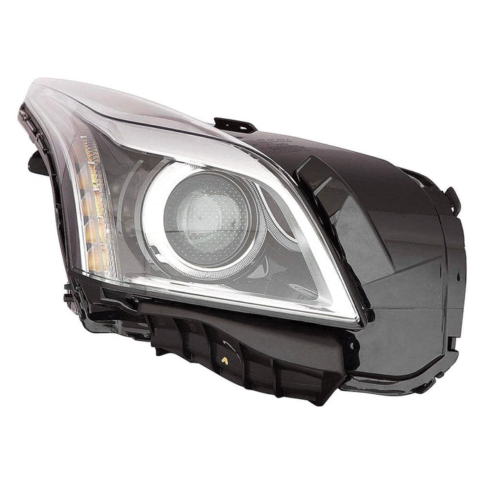 Cadillac CTS Base/Luxury/Performance/Premium/Premium Luxury Passenger Side Headlight Assembly Projector Type Composite Sedan - GM2503419