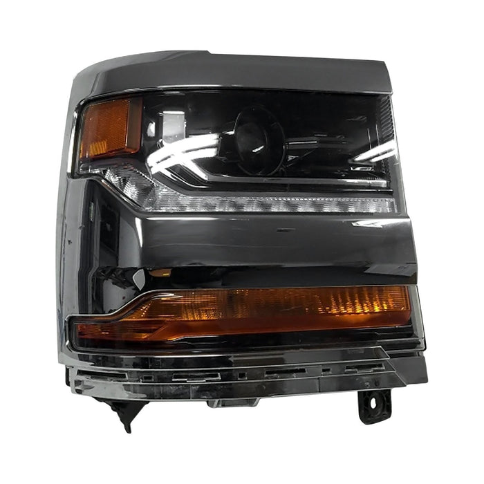 Chevrolet Silverado 1500/1500 LD Passenger Side Headlight Assembly Hid Chrome Bezel Composite - GM2503445