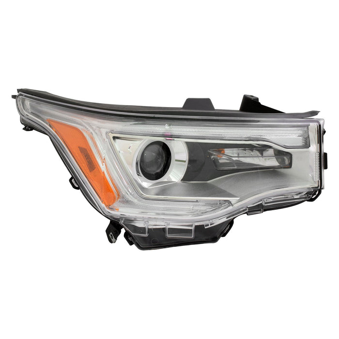 GMC Acadia Passenger Side Headlight Assembly Halogen W/Led Drl W/O All Terrain Pkg Composite - GM2503446