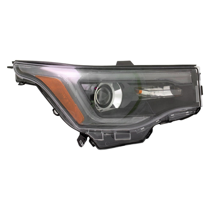 GMC Acadia Passenger Side Headlight Assembly Halogen W/Led Drl W/All Terrain Pkg Composite - GM2503447