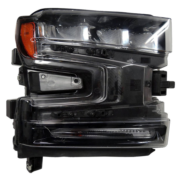 Chevrolet Silverado 1500/1500 LTD Passenger Side Headlight Assembly Led W/O Intelligent High Beams W/O Bezel Composite - GM2503497