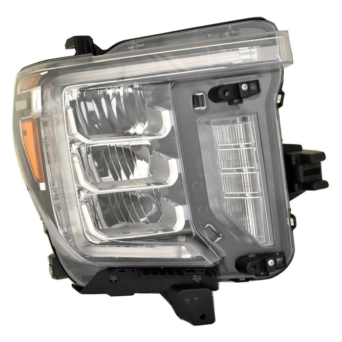 GMC Sierra 2500/3500 Passenger Side Headlight Assembly W/Led Signal Lamp Composite - GM2503513