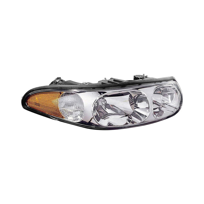 Buick LeSabre Custom Passenger Side Headlight Lens Housing W/Cornering & Marker Lamp W/Fluted High Beam Surface - GM2519152