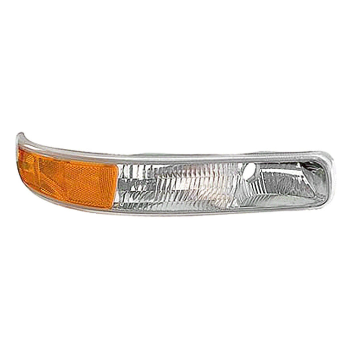 Chevrolet Silverado 1500/2500/3500/Suburban 1500/Suburban 2500/Tahoe Base/Limited/LS/LT Passenger Side Parking Light Assembly Includes Signal/Marker & Running Lamps W/O Bulb Or Socket - GM2521173