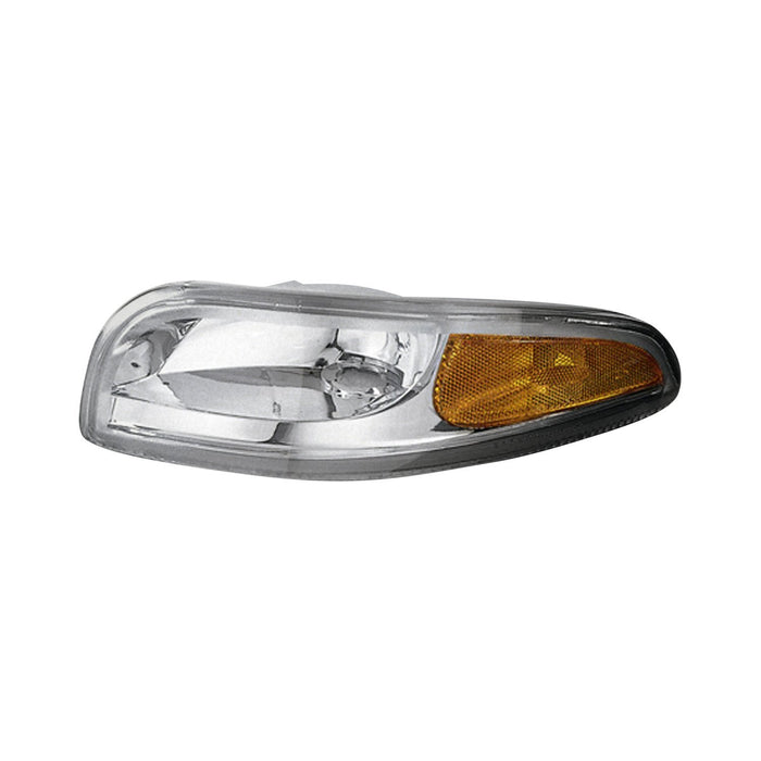 Chevrolet Corvette Parking Light Set Park/Signal/Daytime Running Lamp Combo Diamond Design W/Bright Bezel - GM2522117